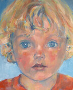 'Granddaughter' Oil on Canvas  14"x 11" Commission