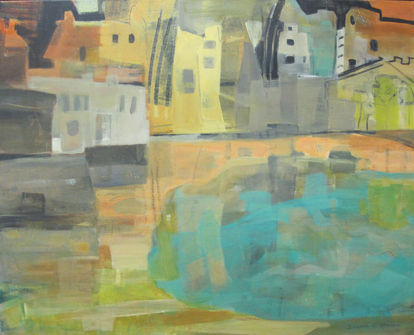 'Sea Side ' Acrylic on Canvas     24" x 30"